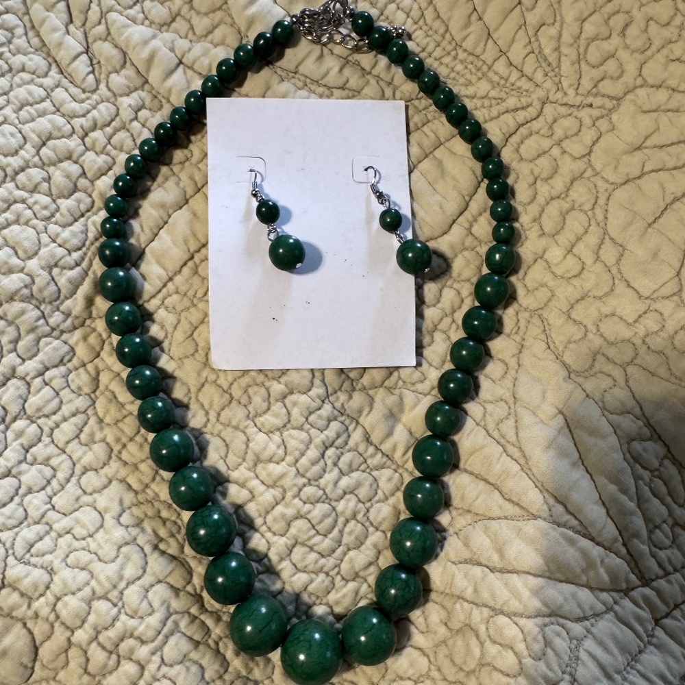 Necklace and Earrings